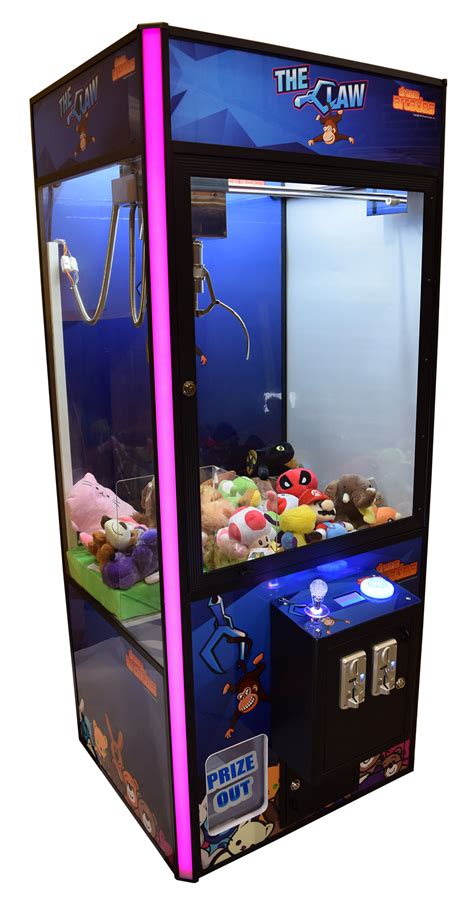 Used claw machine for sale - That makes The Giant by Smart Industries is one of the most appealing claw machines on the market today. The huge size means that players can go for giant toys and equally giant profits! Standing 8 feet high, 8 feet wide, and 9 feet deep, this is a very impressive crane for any venue to have!